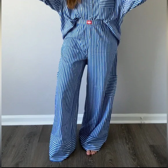 Parade blue white striped set - Picture 5 of 6